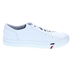 Zapatillas Tommy Hilfiger zapatos Hombre modelo Corporate Leather Blanco  2