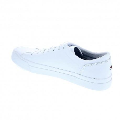 Zapatillas Tommy Hilfiger zapatos Hombre modelo Corporate Leather Blanco 