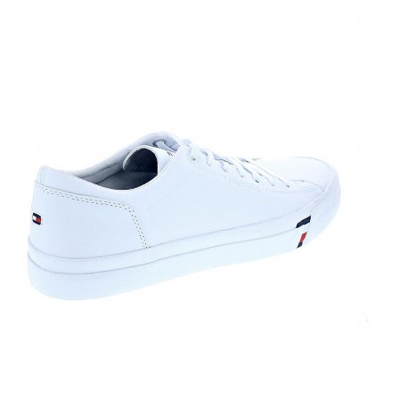 Zapatillas Tommy Hilfiger zapatos Hombre modelo Corporate Leather Blanco 