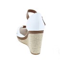 Sandalias Tommy Hilfiger zapatos Mujer modelo Iconic Elena Sandal Blanco 