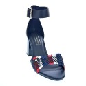 Sandalias Tommy Hilfiger zapatos Mujer modelo Tommy Raffia Heeled Azul 
