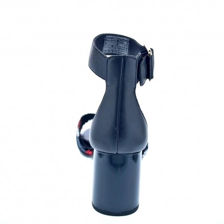 Sandalias Tommy Hilfiger zapatos Mujer modelo Tommy Raffia Heeled Azul 