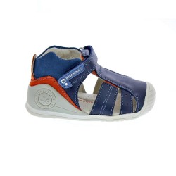 Sandalias Biomecanics zapatos Niño modelo 192132 Azul  2