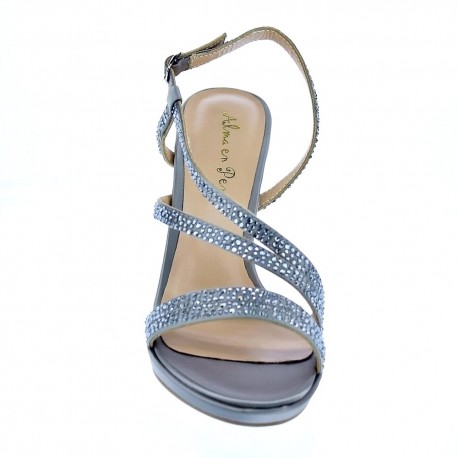 Sandalias Alma en Pena zapatos Mujer modelo V19351 Plata 
