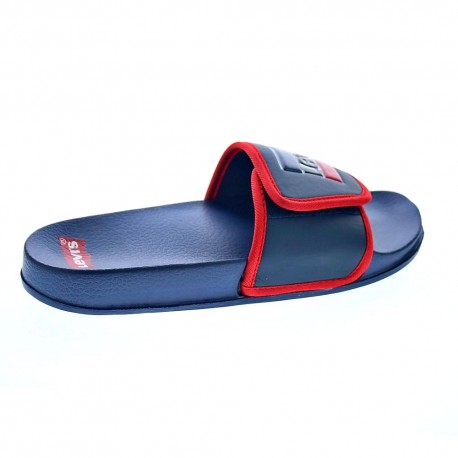 Chanclas Levis zapatos Niño modelo Game Azul 