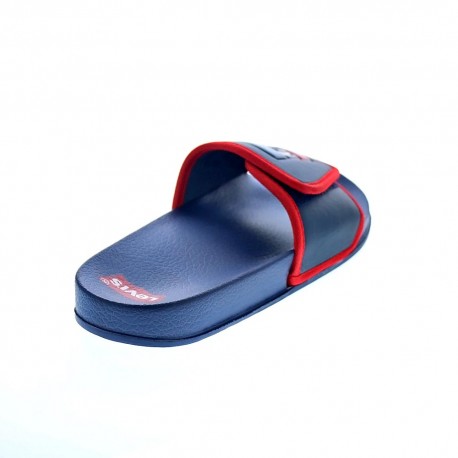 Chanclas Levis zapatos Niño modelo Game Azul 