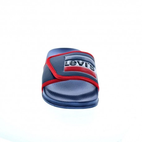 Chanclas Levis zapatos Niño modelo Game Azul 