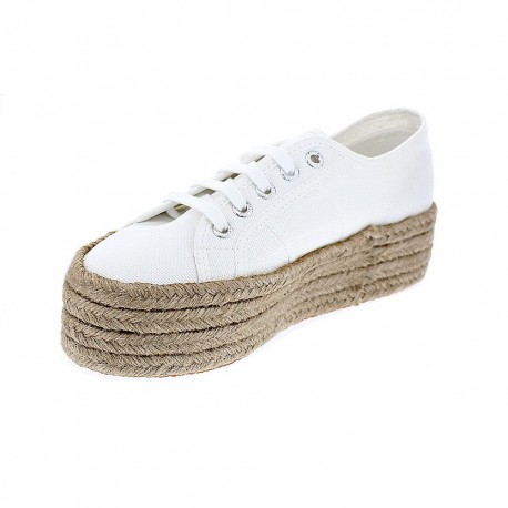Zapatillas Superga zapatos Mujer modelo 2790-COTROPEW Blanco 