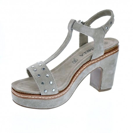 Sandalias Carmela zapatos Mujer modelo 6668703 Beige 