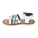 Sandalias Gioseppo zapatos Niña modelo Tirreni Blanco 