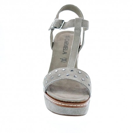 Sandalias Carmela zapatos Mujer modelo 6668703 Beige 