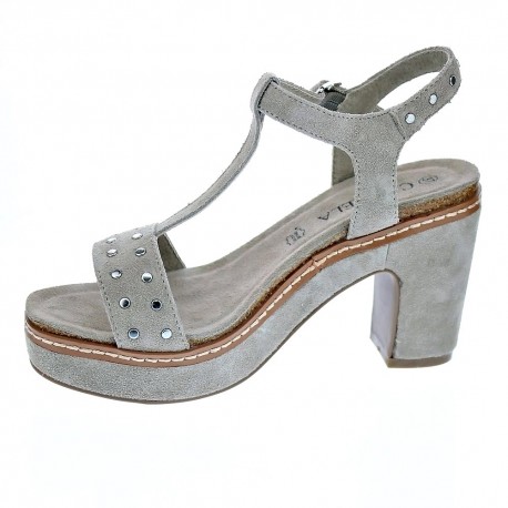Sandalias Carmela zapatos Mujer modelo 6668703 Beige 