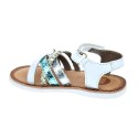 Sandalias Gioseppo zapatos Niña modelo Tirreni Blanco 