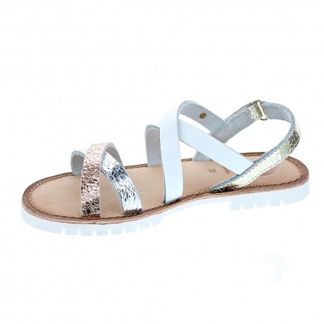 Sandalias Gioseppo zapatos Niña modelo Brindisi Blanco 