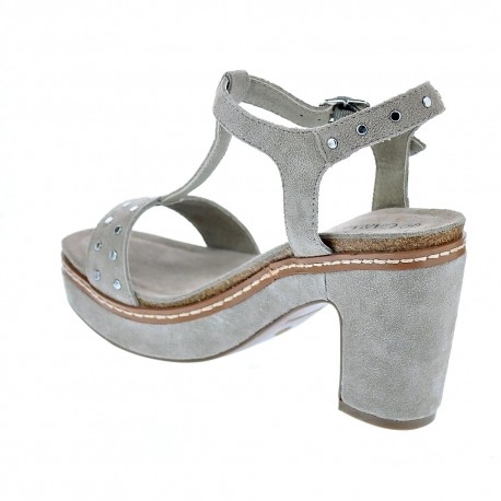 Sandalias Carmela zapatos Mujer modelo 6668703 Beige 