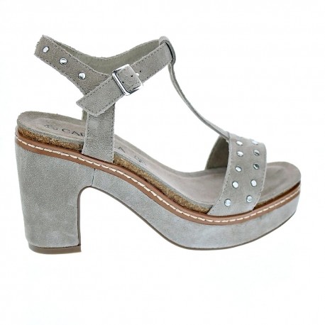 Sandalias Carmela zapatos Mujer modelo 6668703 Beige 