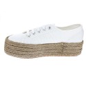 Zapatillas Superga zapatos Mujer modelo 2790-COTROPEW Blanco 