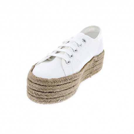 Zapatillas Superga zapatos Mujer modelo 2790-COTROPEW Blanco 