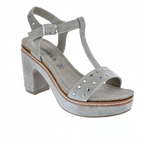 Sandalias Carmela zapatos Mujer modelo 6668703 Beige 