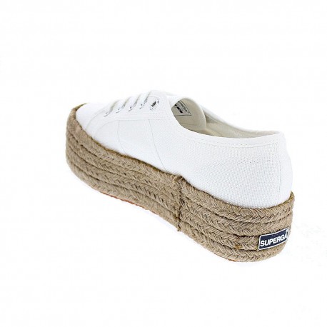 Zapatillas Superga zapatos Mujer modelo 2790-COTROPEW Blanco 