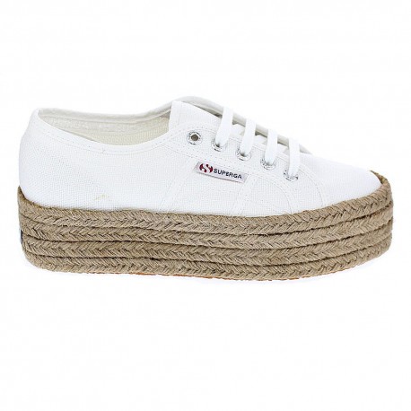 Zapatillas Superga zapatos Mujer modelo 2790-COTROPEW Blanco 