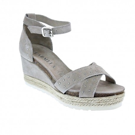 Sandalias Carmela zapatos Mujer modelo 6668901 Beige 
