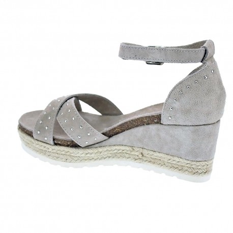 Sandalias Carmela zapatos Mujer modelo 6668901 Beige 