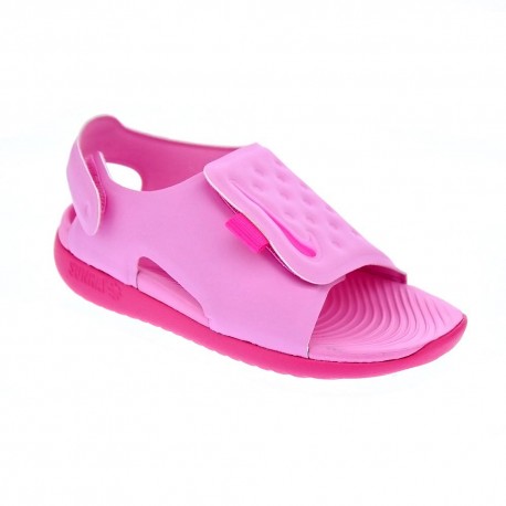 Chanclas Nike zapatos Niña modelo Sunray Adjust 5 Rosa 