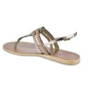 Sandalias Les Tropeziennes zapatos Mujer modelo Baraka Oro 