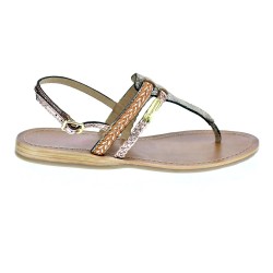 Sandalias Les Tropeziennes zapatos Mujer modelo Baraka Oro  2
