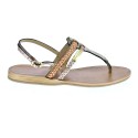Sandalias Les Tropeziennes zapatos Mujer modelo Baraka Oro 