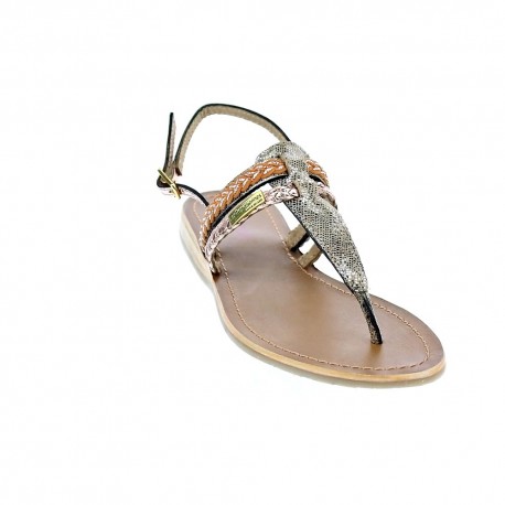 Sandalias Les Tropeziennes zapatos Mujer modelo Baraka Oro 