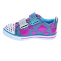 Zapatillas Skechers zapatos Niña modelo Sparkle Lite Azul 