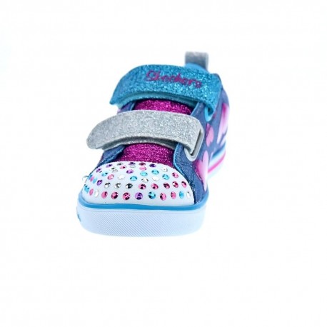 Zapatillas Skechers zapatos Niña modelo Sparkle Lite Azul 