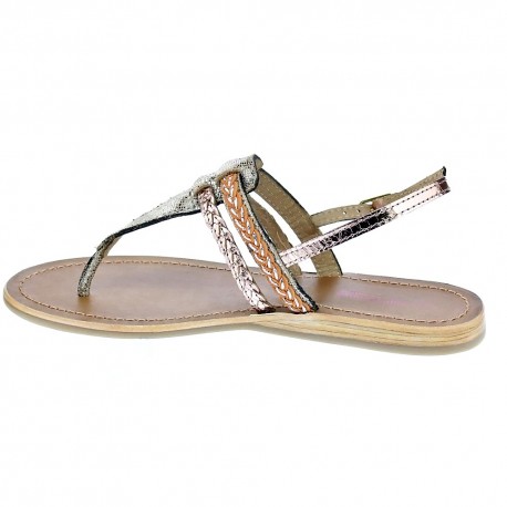 Sandalias Les Tropeziennes zapatos Mujer modelo Baraka Oro 