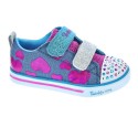Zapatillas Skechers zapatos Niña modelo Sparkle Lite Azul 