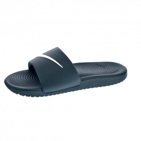 Chanclas Nike zapatos Niño modelo Kawa Slide Negro 