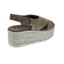 Sandalias Claudia zapatos Mujer modelo 2400 Beige 