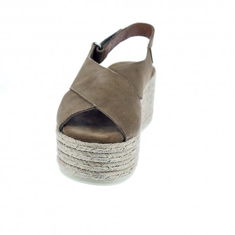 Sandalias Claudia zapatos Mujer modelo 2400 Beige 