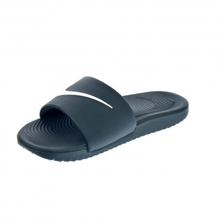 Chanclas Nike zapatos Niño modelo Kawa Slide Negro 