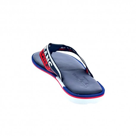 Chanclas Pepe Jeans zapatos Hombre modelo Barrel Tape Azul 