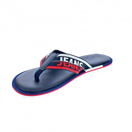 Chanclas Pepe Jeans zapatos Hombre modelo Barrel Tape Azul 