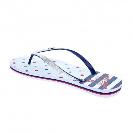 Chanclas Pepe Jeans zapatos Mujer modelo Rake Kemy Plata 