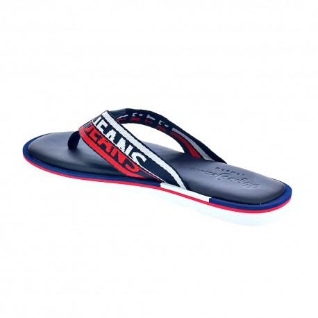 Chanclas Pepe Jeans zapatos Hombre modelo Barrel Tape Azul 