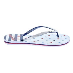 Chanclas Pepe Jeans zapatos Mujer modelo Rake Kemy Plata  2