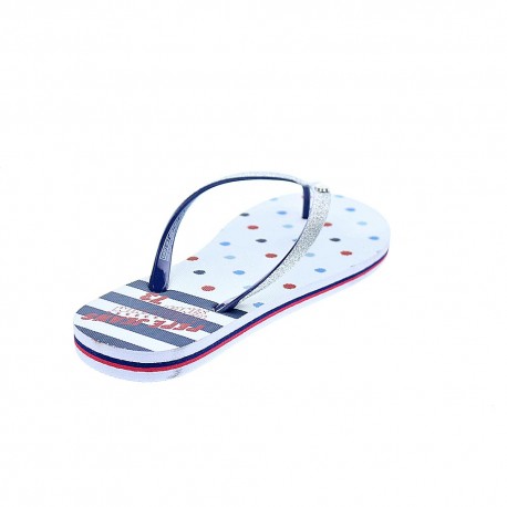 Chanclas Pepe Jeans zapatos Mujer modelo Rake Kemy Plata 