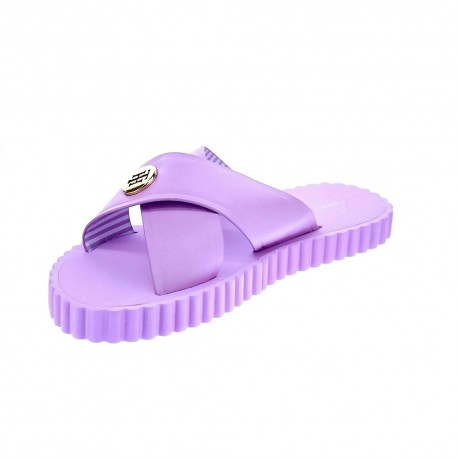 Sandalias Tommy Hilfiger zapatos Mujer modelo Hardware Detail Violeta 