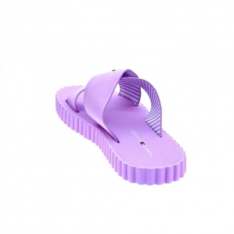 Sandalias Tommy Hilfiger zapatos Mujer modelo Hardware Detail Violeta 