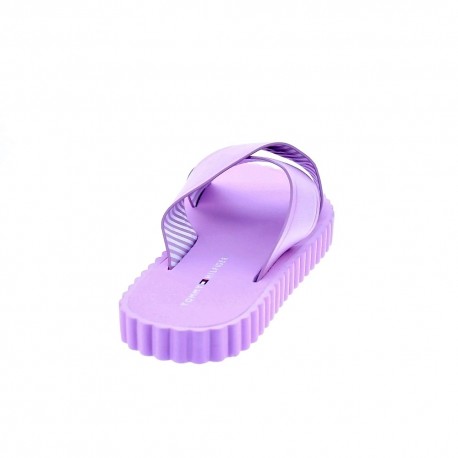 Sandalias Tommy Hilfiger zapatos Mujer modelo Hardware Detail Violeta 