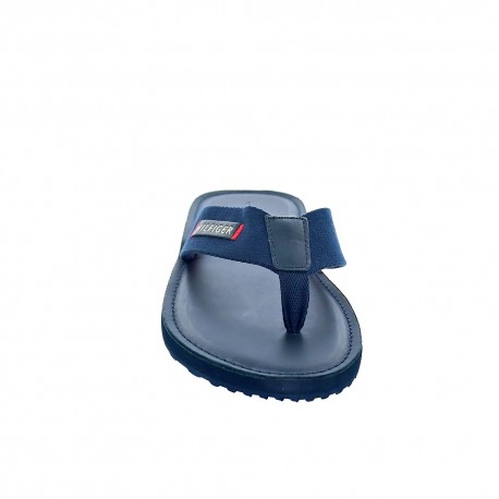 Chanclas Tommy Hilfiger zapatos Hombre modelo Elevated Leather Azul 